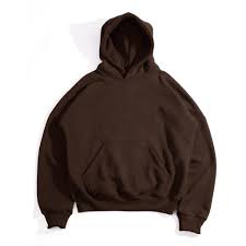 Hoodie Unisex Coklat